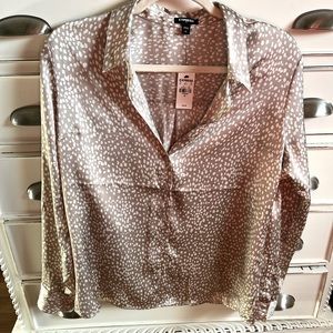 NWT Express Button Down Blouse